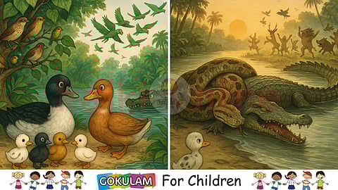 Story illustrations for kids