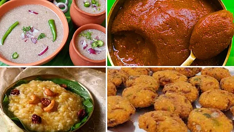 Gummayam, Kool, Pongal, and Vada recipes!