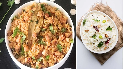 Tasty Makhana Biryani recipe in tamil