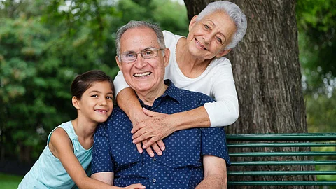 Memory training for grandparents