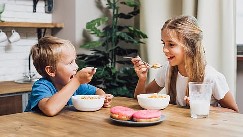 Children breakfast