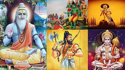 Indian mythology Chiranjeevigal