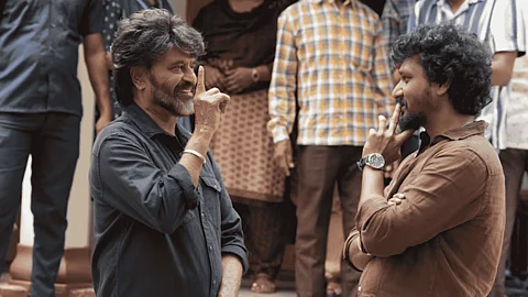 lokesh with super star