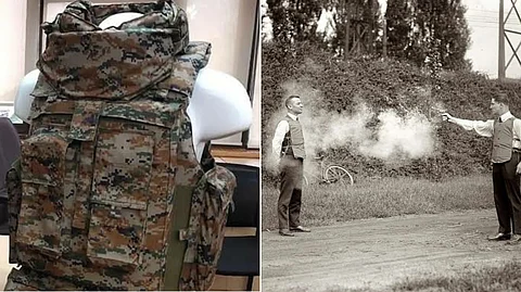 Bullet proof jacket and testing