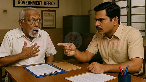 Government officer and Grandfather