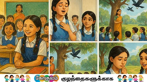 Friends in the classroom