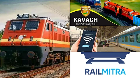 Indian railways - Technology in train
