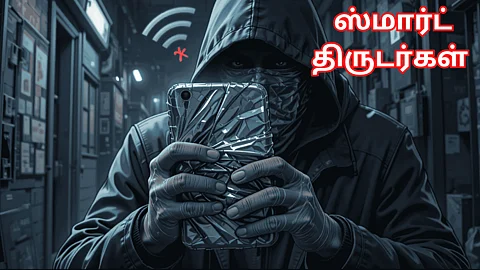 Thief with mobile