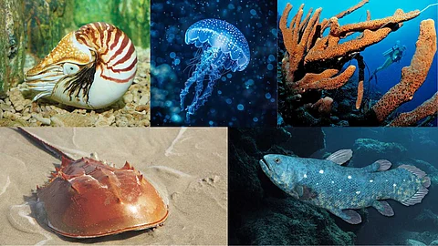 Marine creatures that have been living since before the time of the dinosaurs!
