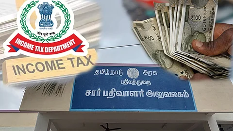 Income Tax Department order to registrar office