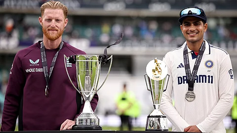 Ben Stokes and Shubman Gill