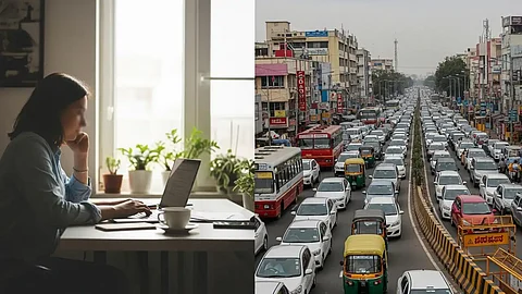 பெங்களூரு போக்குவரத்து நெரிசல்