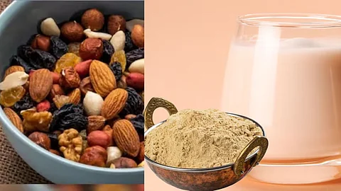 dry fruits powder