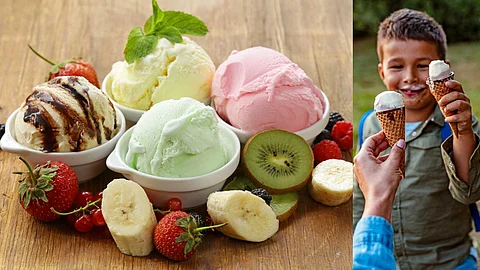 The story of the creation of ice cream