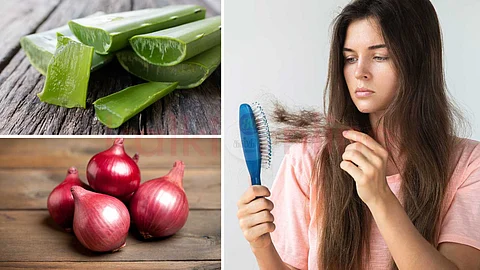 Natural mask for hair loss