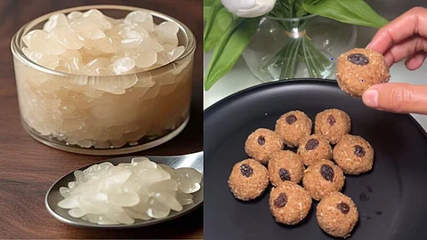 badam pisin laddu