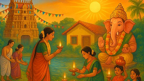 Aavani month rituals