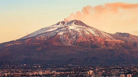 Europe's tallest volcano