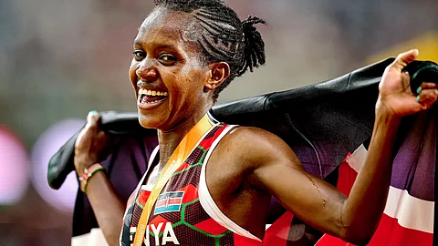 Faith kipyegon - kenyan athlete