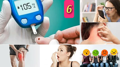6 Diabetics symptoms