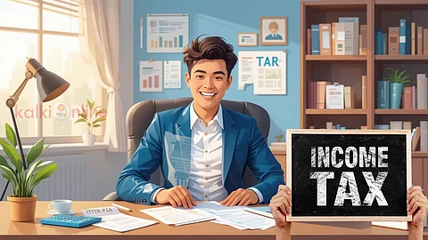 A professional and friendly image of a person sitting comfortably at a desk,