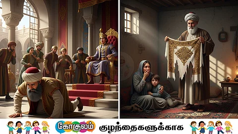 Mulla in Royal court