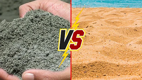 m sand vs river sand Tamil