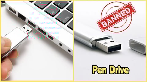 Pen Drive Banned in Jammu Kashmir