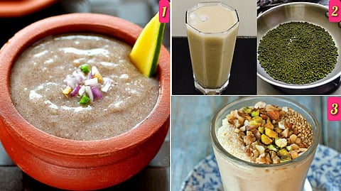 3 Healthy drinks