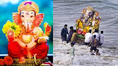 The philosophy of dissolving a Ganesha idol
