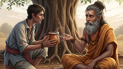 Uddhava and Poor man