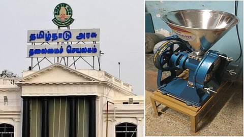 flour grinding machine and tamil nadu government