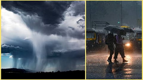 Cloud Burst in chennai