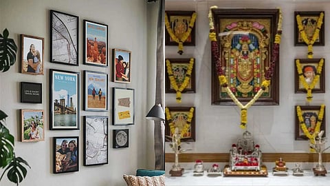 Pictures on the wall interiors