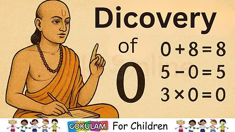 Aryabhata with the Number Zero