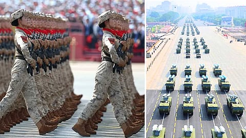 Grand military parade