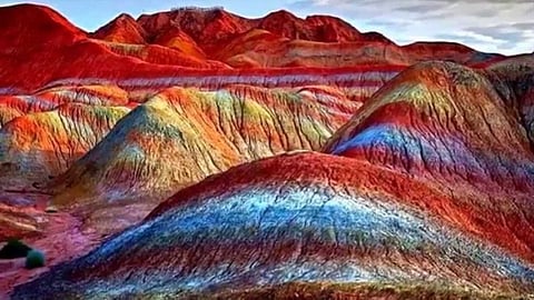 zhangye danxia park china