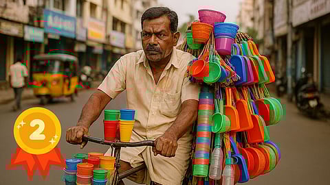 Plastic seller