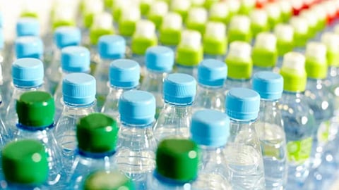 Water bottle cane