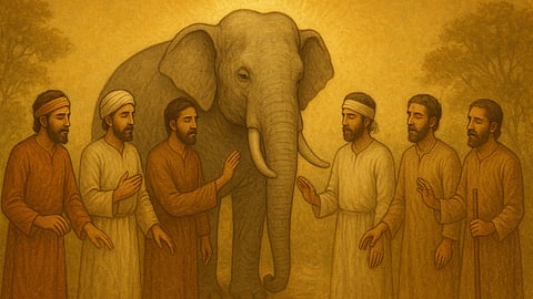 Blind men and the elephant story