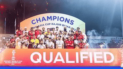 Indian hockey team champions, qualified for World Cup.