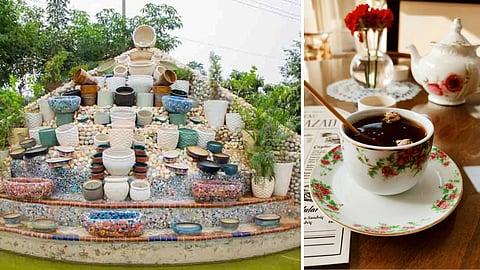 ceramic waste...