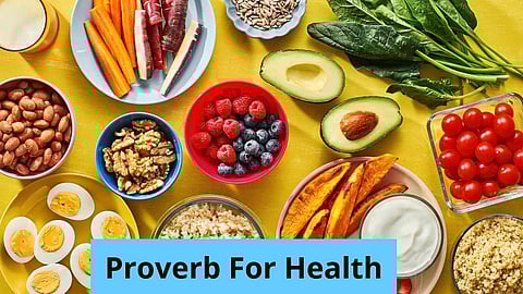 Proverb for health