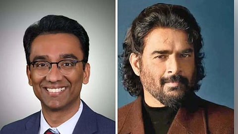 actor madhavan with dr pal