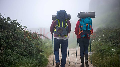 Trekking during the monsoon season