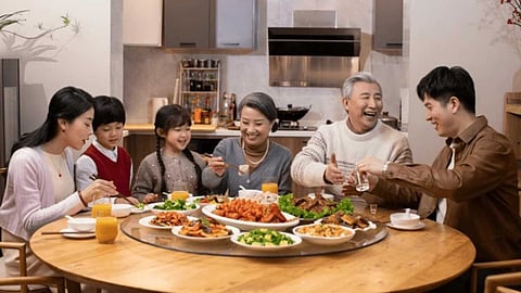Secret of the Chinese dining room