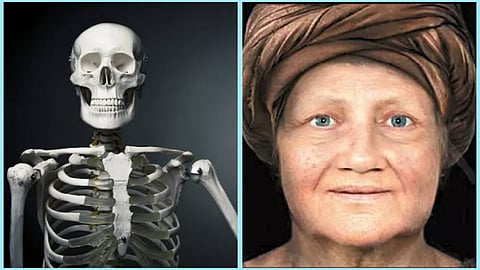 Face Created using bones