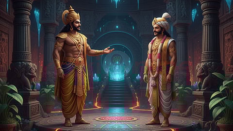Ravana and Mahabali Chakravarthi