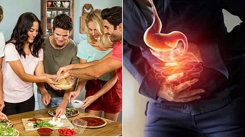 Disadvantages of eating while standing