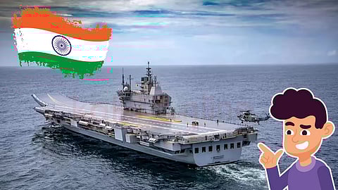 Aircraft carrier INS Vikrant
